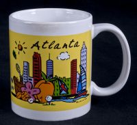 Luke a Tuke ATLANTA Scenic Coffee Mug